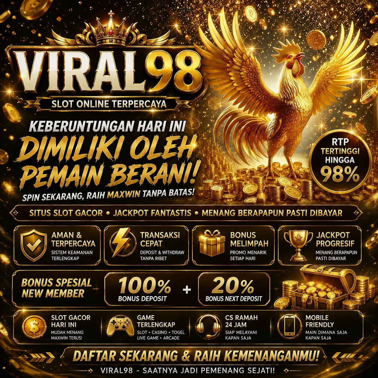 Viral98 Banner